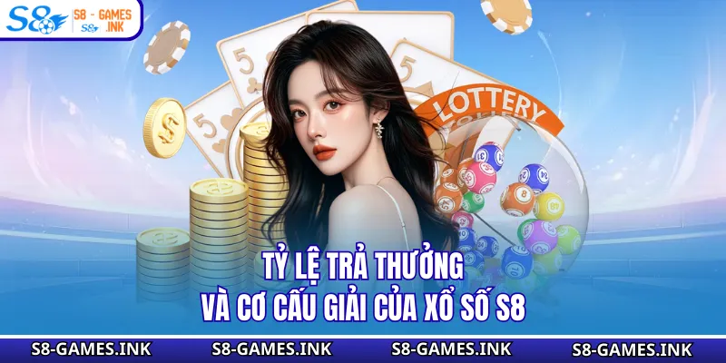 Tỷ lệ trả thưởng và cơ cấu giải của xổ số S8 